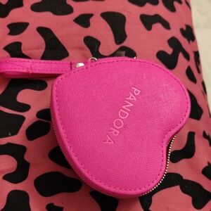 Pandora heart-shaped jewelry case
